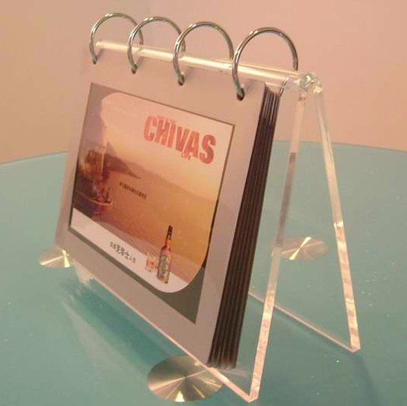 亚克力V型台历架