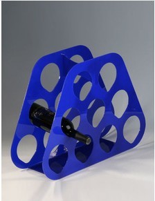 亚克力圆孔红酒展示架