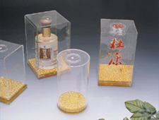 有机玻璃名酒珍藏密封盒 防尘罩 